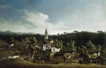 Bellotto, Bernardo - Blick auf das Dorf Gazzada