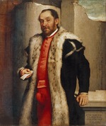 Moroni, Giovan Battista - Porträt von Antonio Navagero