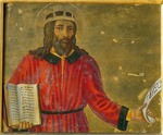 Rosselli, Cosimo di Lorenzo - König David (Predella des Altarbildes)