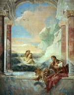 Tiepolo, Giambattista - Thetis tröstet Achill