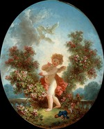 Fragonard, Jean Honoré - L'Amour en sentinelle