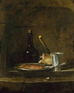 Chardin, Jean-Baptiste Siméon - Die Vorbereitung des Frühstücks, oder Der Silberbecher