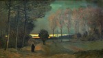 Gogh, Vincent, van - Herbstlandschaft bei Abend