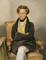Daffinger, Moritz Michael - Porträt von Herzog von Reichstadt (1811-1832)