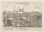 Hollar, Wenceslaus - Execution des Grafen Thomae von Stafford Statthalters in Irland auf dem Tawersplatz in London 12 Mai 1641