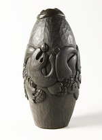 Werkstatt der Fürstin Maria Tenischewa in Talaschkino - Eiförmige Dose. Entwurf von Alexei Sinowjew