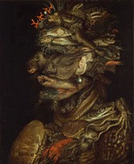 Arcimboldo, Giuseppe, Kreis von - Allegorie des Wassers