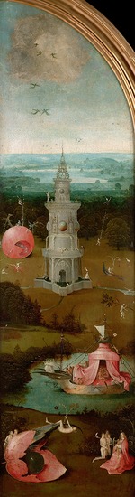 Bosch, Hieronymus - Das Jüngste Gericht (Triptychon, linke Tafel)