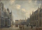 Meunincxhove, Jan Baptist van - Der Burgplatz in Brügge