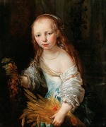 Noordt, Jan van - Bildnis eines jungen Mädchens als Ceres 