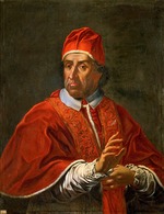 Unbekannter Künstler - Porträt von Papst Clemens XI. 