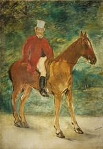 Manet, Édouard - Reiterporträt von Michel Arnaud 