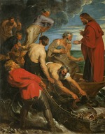 Rubens, Pieter Paul - Der wunderbare Fischzug (Triptychon, Mitteltafel)