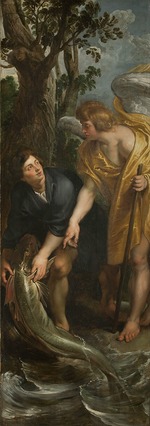 Rubens, Pieter Paul - Der wunderbare Fischzug (Triptychon, rechte Tafel)