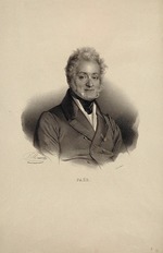 Maurin, Nicolas-Eustache - Porträt von Komponist Ferdinando Paer (1771-1839)