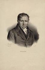 Maurin, Nicolas-Eustache - Porträt von Siméon Denis Poisson (1781-1840)