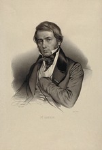 Maurin, Nicolas-Eustache - Porträt von Philosoph Victor Cousin (1792-1867)