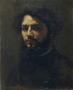 Courbet, Gustave - Selbstbildnis