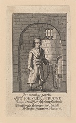 Unbekannter Künstler - Graf Johann Friedrich Struensee (1737-1772)