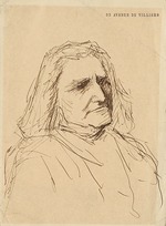 Munkácsy, Mihály - Porträt von Franz Liszt (1811-1886)