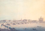 Hammer, Christian Gottlieb - Blick auf die Isaakbrücke in Petersburg