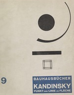 Moholy-Nagy, Laszlo - Umschlag: Punkt und Linie zur Fläche von Wassily Kandinsky  