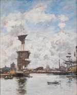 Boudin, Eugène-Louis - Deauville. Le Bassin