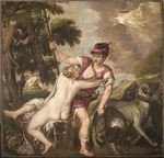 Tizian - Venus und Adonis