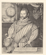 Unbekannter Künstler - Porträt von Sir Francis Drake (1540-1596)