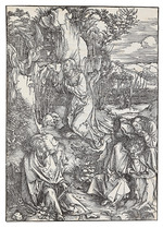 Dürer, Albrecht - Christus am Ölberg, aus der Folge Die Große Passion