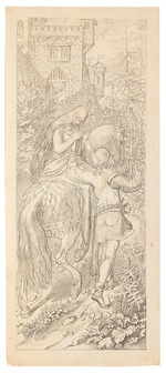 Schwind, Moritz Ludwig, von - Szene aus dem Märchen von den sieben Raben und der treuen Schwester