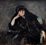 Tissot, James Jacques Joseph - Porträt von Anna-Elisabeth, Comtesse Mathieu de Noailles (1876-1933)