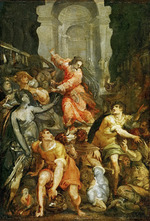 Zucchi, Jacopo - Jesus vertreibt die Wechsler aus dem Tempel