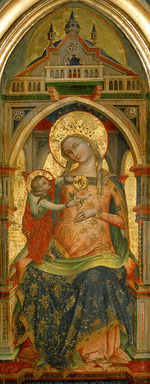 Veneziano, Lorenzo - Madonna mit dem Kind