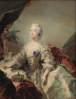 Pilo, Carl Gustaf - Louise von Großbritannien (1724-1751), Königin von Dänemark