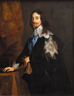 Dyck, Sir Anthonis van - Porträt des Königs Karl I. von England, Schottland und Irland (1600-1649)
