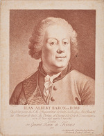 Bradt, Frederik Ludvig - Porträt von Baron Johann Albrecht von Korff (1697-1766) 