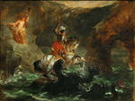 Delacroix, Eugène - Perseus befreit Andromeda
