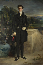Delacroix, Eugène - Porträt von Louis-Auguste Schwiter