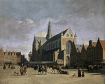 Berckheyde, Gerrit Adriaensz - Grote Markt in Haarlem 