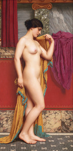 Godward, John William - Im Tepidarium
