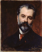 Carolus-Duran, Charles Émile Auguste - Porträt von Arsène Alexandre (1859-1937) 