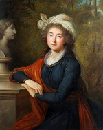 Vigée Le Brun, Louise Élisabeth - Porträt von Prinzessin Elzbieta Izabela Lubomirska, geb. Prinzessin Czartoryska (1736-1816)