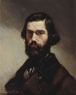 Courbet, Gustave - Porträt von Jules Vallès (1832-1885)
