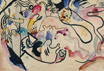 Kandinsky, Wassily Wassiljewitsch - Aquarell Nr. 8 Jüngster Tag