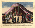 Löschenkohl, Johann Hieronymus - Die Absetzung des Paschas von Chotyn durch den Prinzen Friedrich von Sachsen-Coburg und den General Iwan Saltykow 1788