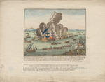 Unbekannter Künstler - Seeschlacht zwischen der russischen und der osmanischen Kriegsflotte im Schwarzen Meer am 28. und 29. Juni 1788