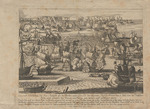 Unbekannter Künstler - Seeschlacht zwischen der russischen und der ottomanischen Kriegsflotte am 13. Juli 1788
