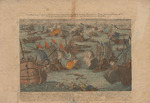 Unbekannter Künstler - Seeschlacht zwischen der russischen und der ottomanischen Kriegsflotte im Schwarzen Meer am 28. und 29. Juni 1788