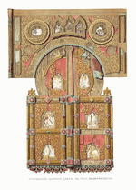 Solnzew, Fjodor Grigorjewitsch - Königspforte (Heilige Pforte) in der Christi-Himmelfahrtskirche von Kolomenskoje. Aus der Altertümer des russischen Staates